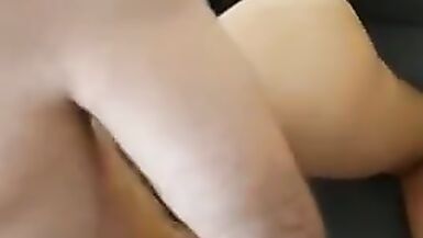 AllyKats Thong Ass üzerinde Jerking ve Cumming - 6 image