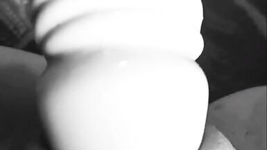 Naughty Wife playing with her wet pussy well husband's away - 11 image