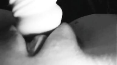 Naughty Wife playing with her wet pussy well husband's away - 7 image